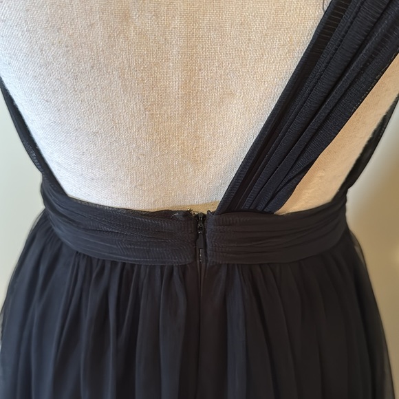 Ballgown by ASOS. Size 4. Black. - Picture 5 of 7